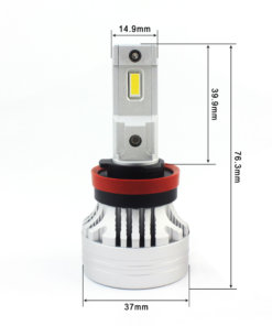 Alternative view of X9S LED HEADLIGHT BULBS WITH G-XP CHIP