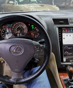 Alternative view of [ PX6 SIX-CORE ] 11.8" VERTICAL SCREEN ANDROID 9 FAST BOOT NAVIGATION RADIO FOR LEXUS GS 300 350 430 450H 460 2005 - 2011