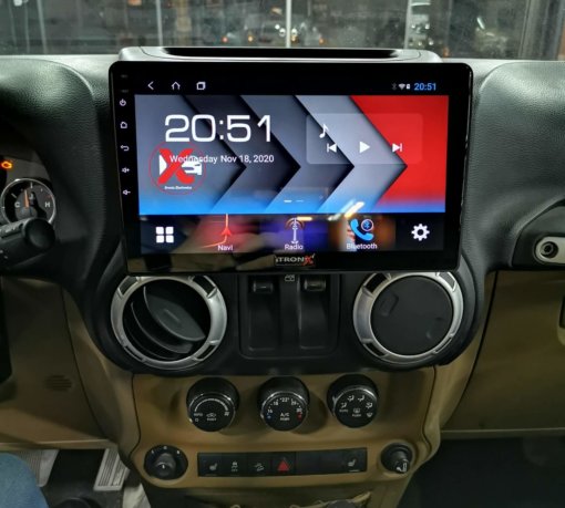 10INCH JEEP WRANGLER JK ANDROID SCREEN