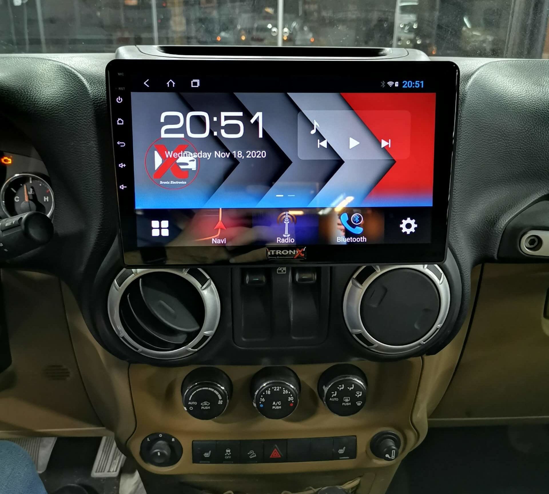 10INCH JEEP WRANGLER JK ANDROID SCREEN - Itronix Electronics