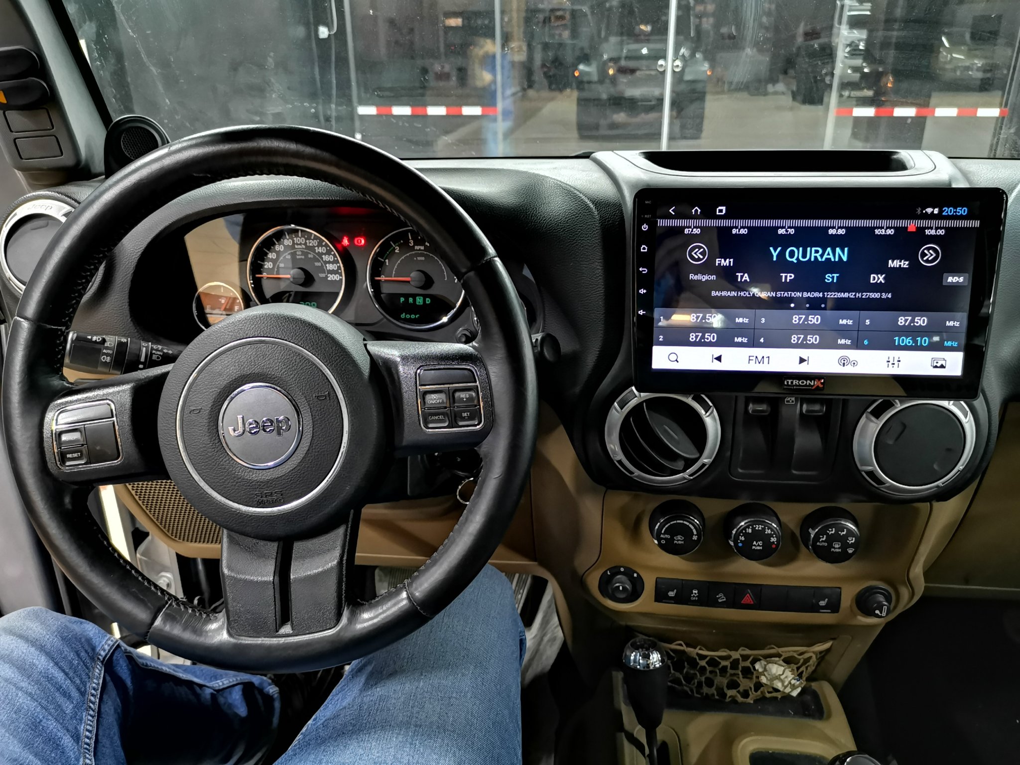 10INCH JEEP WRANGLER JK ANDROID SCREEN Itronix Electronics