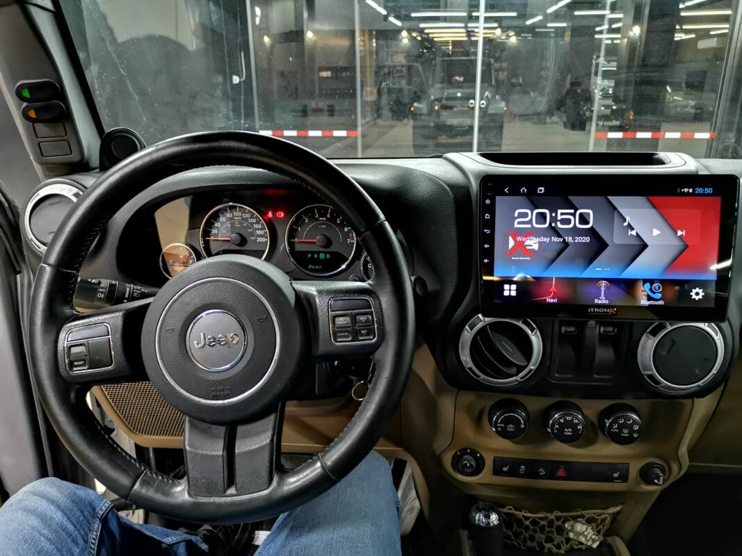 10INCH JEEP WRANGLER JK ANDROID SCREEN Itronix Electronics