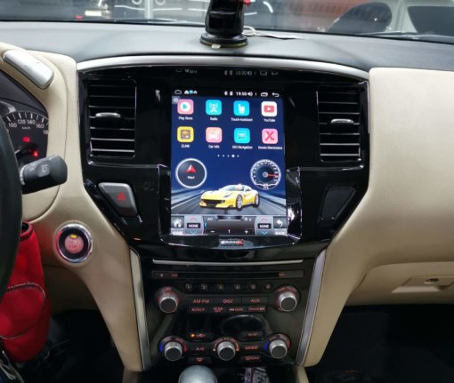 10.4" VERTICAL SCREEN ANDROID NAVIGATION RADIO FOR NISSAN PATHFINDER 2013 +